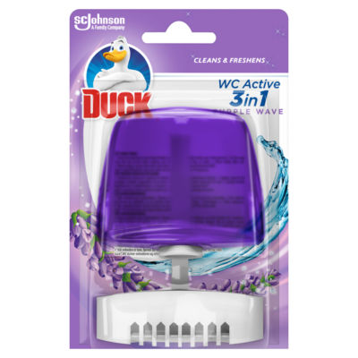 Duck Active Toilet Liquid Rim Block Purple Wave 55ml