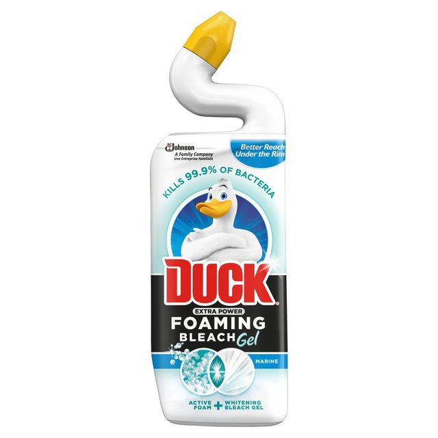 Duck Foaming Bleach Gel Toilet Liquid Cleaner Marine 750ml