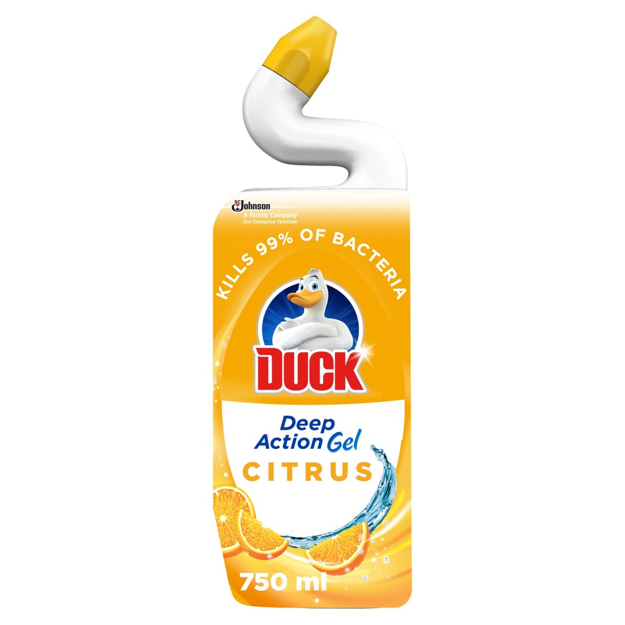 Duck Toilet Deep Action Gel Liquid Cleaner Citrus 750ml