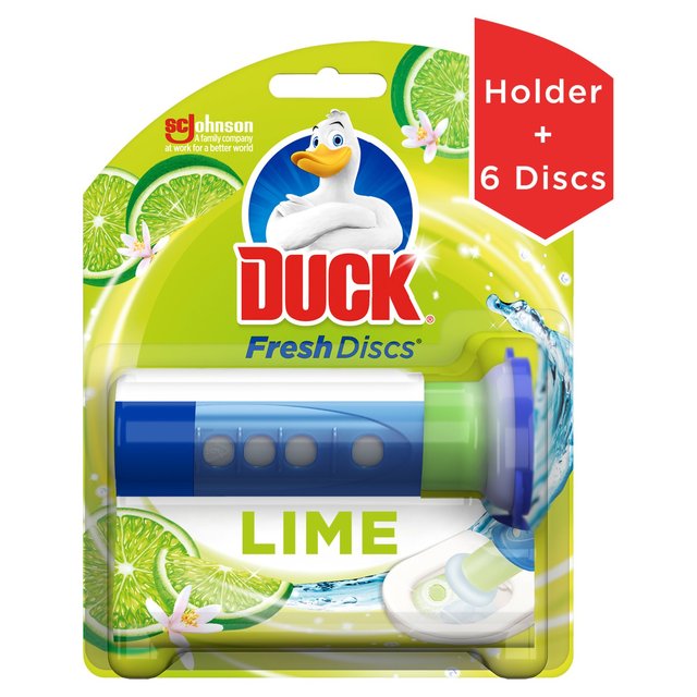 Duck Fresh Discs Toilet Cleaner First Kiss Flower Twin Refill -  HelloSupermarket