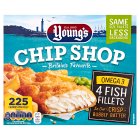 Young's Chip Shop Omega 3 Fish Fillets  400g