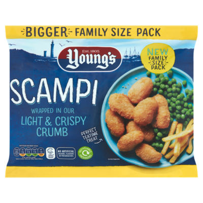 Young's Scampi  400g