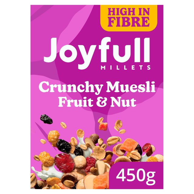 Joyfull Millets Crunchy Muesli Fruit & Nut  450g