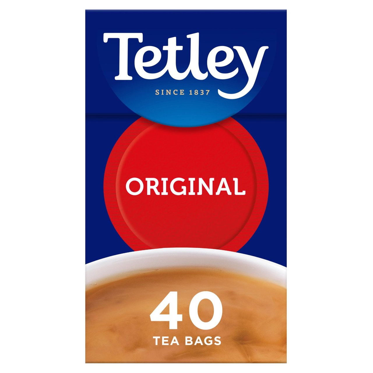 Tetley 40 Original Tea Bags 125g