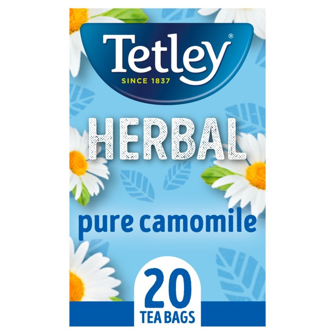 Tetley Herbal Pure Camomile 20 Per Pack 30g