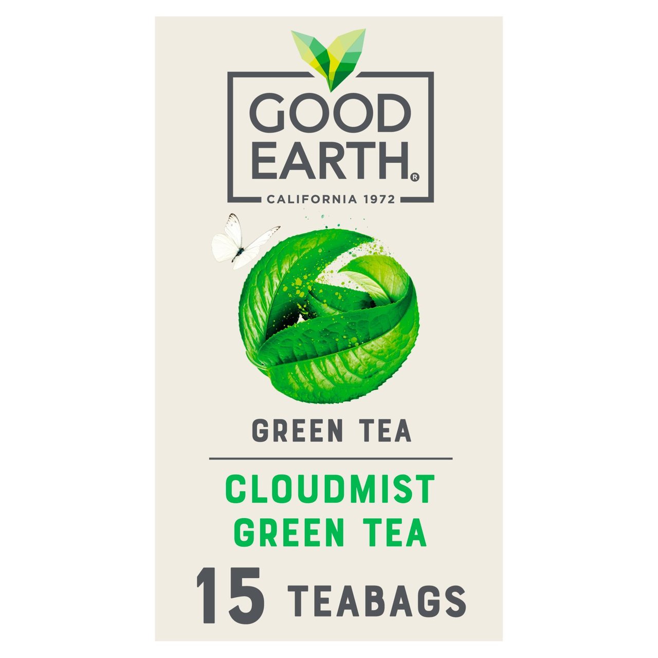 Good Earth Teabags Cloudmist Green Tea