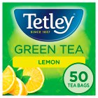 Tetley Green Tea Lemon x50 Tea Bags 100g