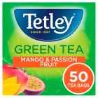 Tetley Mango & Passionfruit Green Tea Bags x50