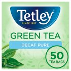 Tetley Green Tea Decaf 50 Tea Bags