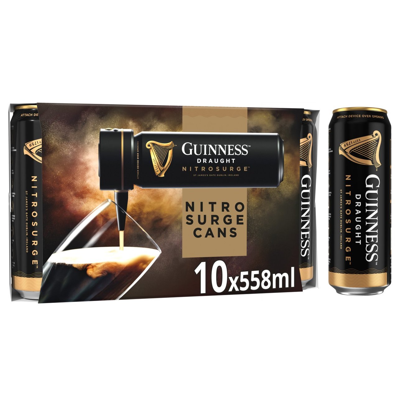 Guinness Draught Nitrosurge in Can