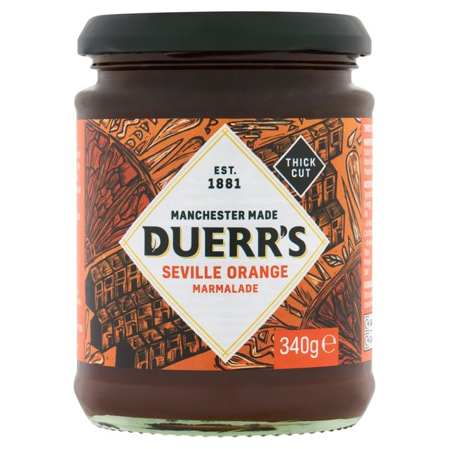 Duerr's Thick Cut Classic Seville Orange Marmalade 340g