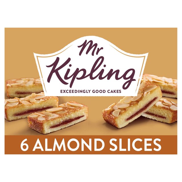 Mr Kipling Almond Slices 6 per pack