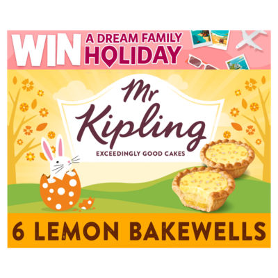 Mr Kipling Bakewells 6 Pack