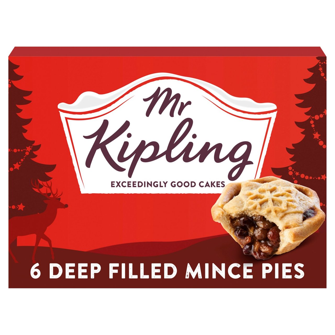 Mr Kipling Snowflake Mince Pies