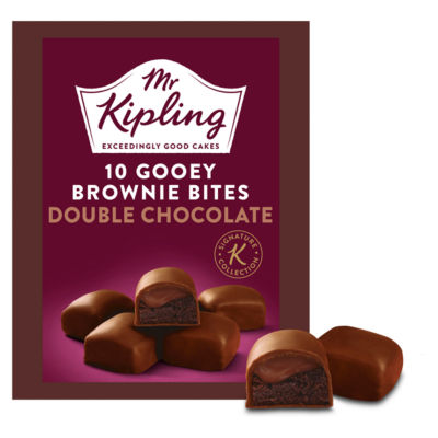 Mr Kipling Signature Double Choc Brownie Bites