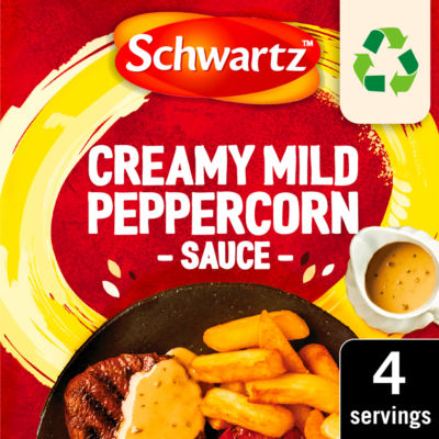 Schwartz Creamy Mild Peppercorn Sauce 25g