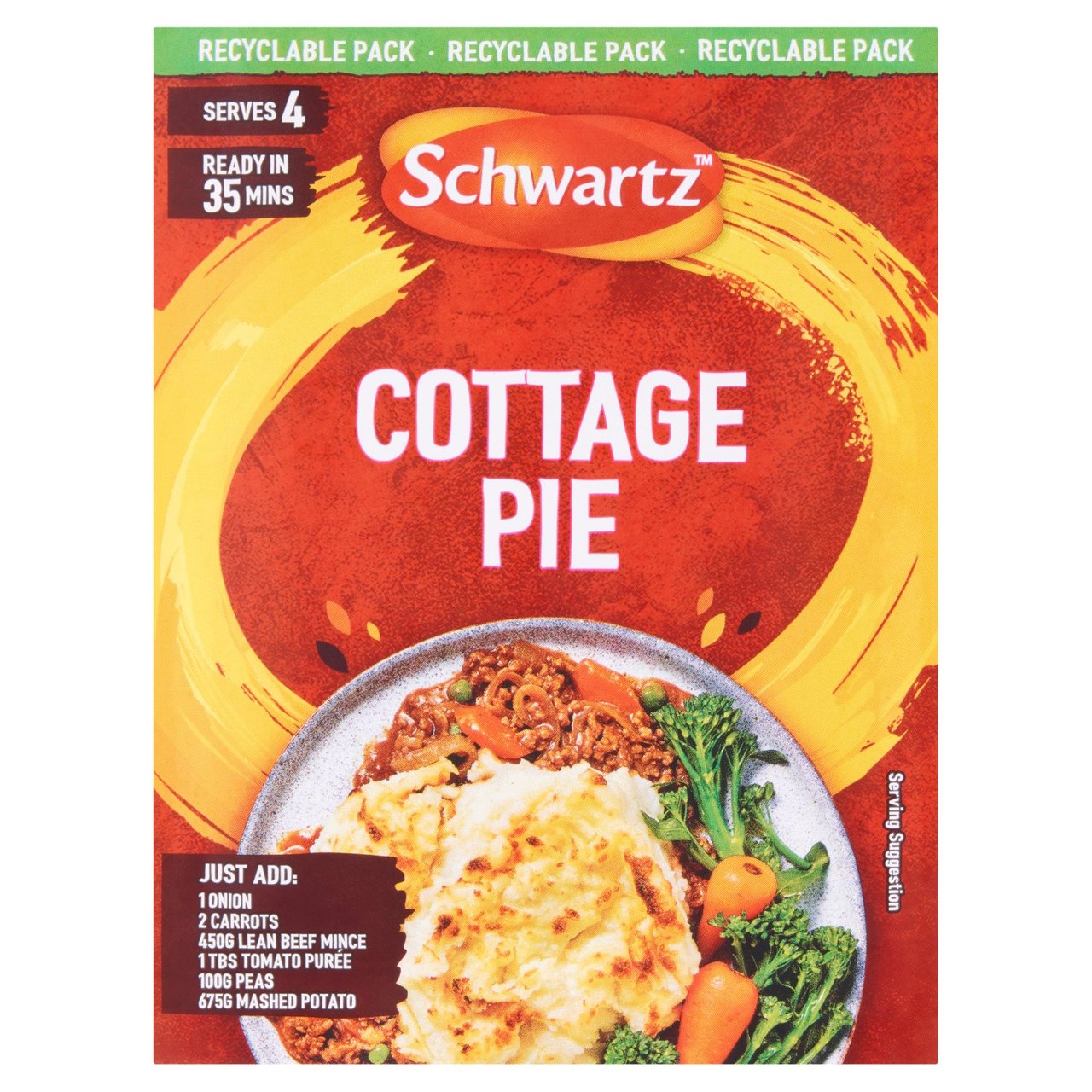 Schwartz Cottage Pie Recipe Mix