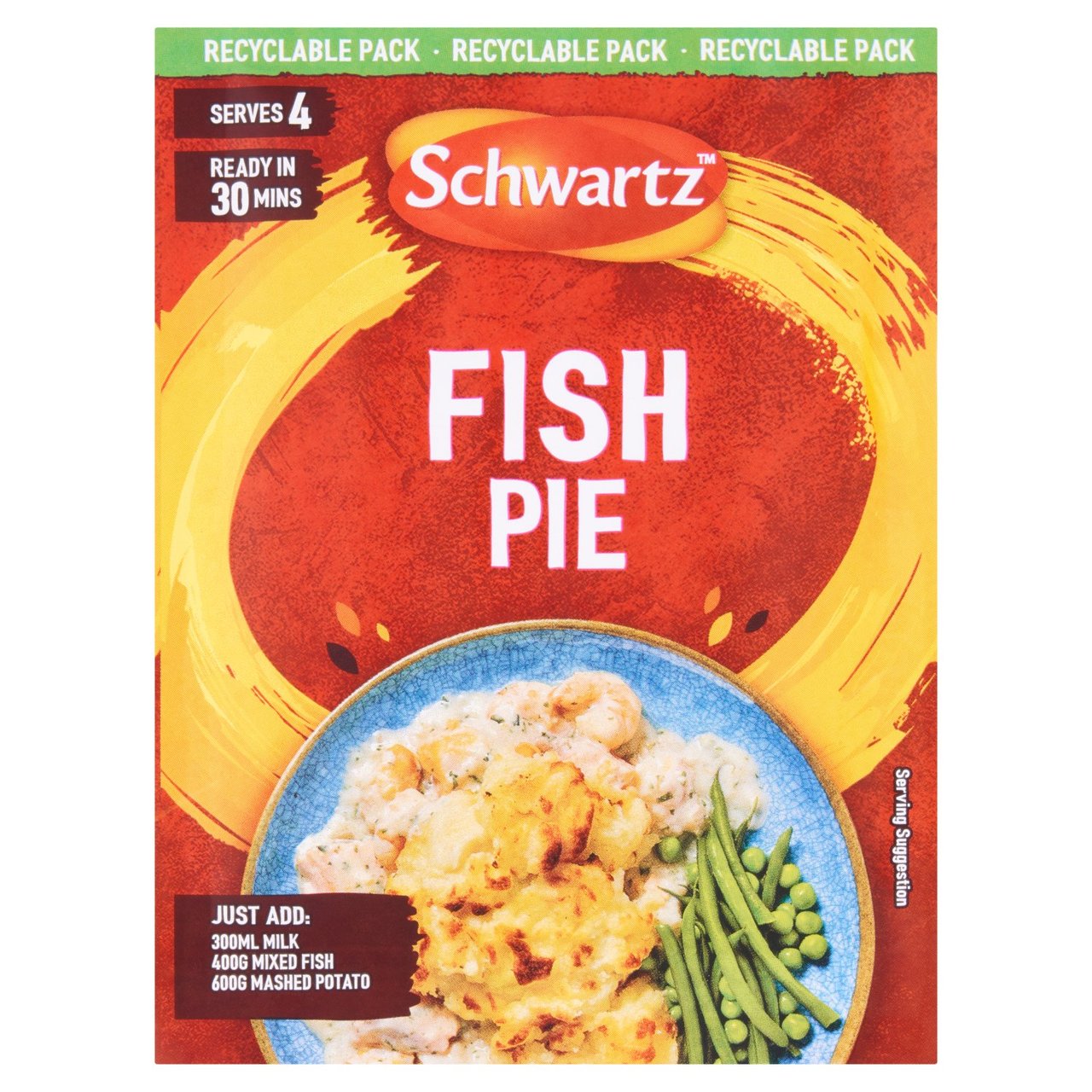 Schwartz Fish Pie Recipe Mix