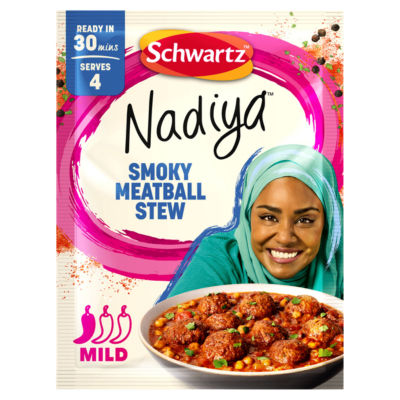 Schwartz x Nadiya Smoky Meatball Stew Recipe Mix