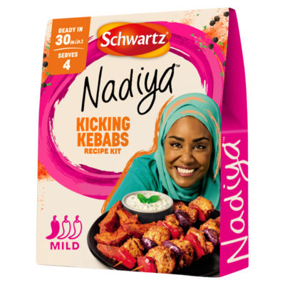 Schwartz Nadiya Kicking Chicken Kebab Kit 75g