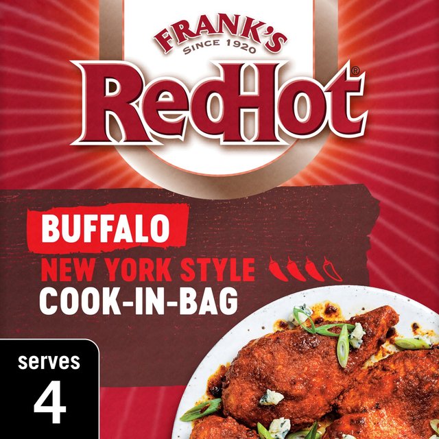 Frank's Buffalo New York Style Cook In Bag 10g