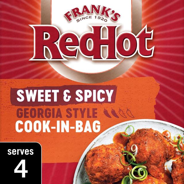 Frank's Sweet & Spicy Georgia Style Cook In Bag 25g