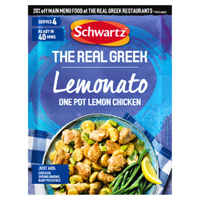 Schwartz The Real Greek Lemonato One Pot Lemon Chicken 30g