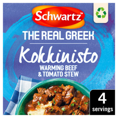 Schwartz The Real Greek Kokkinisto Warming Beef & Tomato Stew 30g