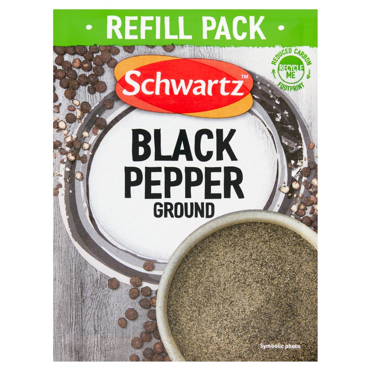 Schwartz Ground Black Pepper Refill Pack