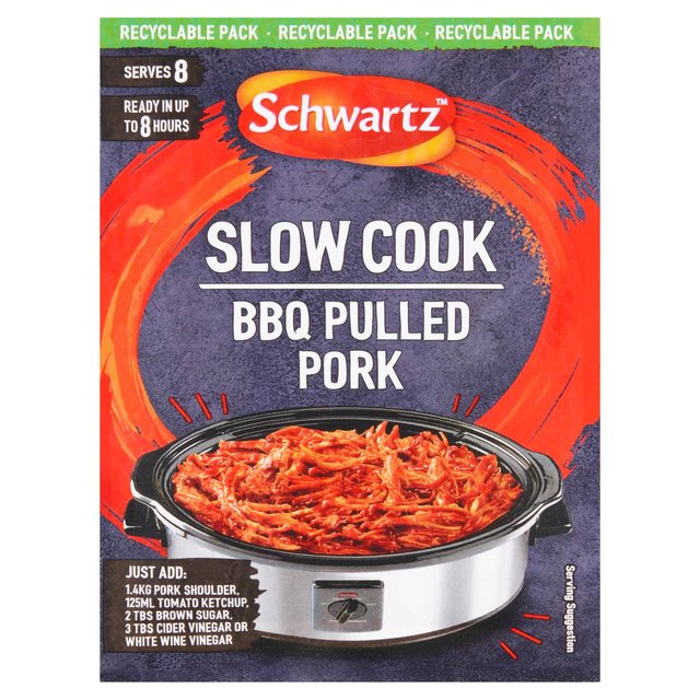 Schwartz Slow Cooker BBQ Pulled Pork 35g