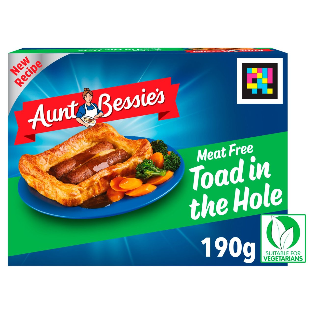 Aunt Bessie's Vegetarian Toad in the Hole Ready Meal