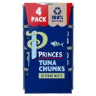 Princes Tuna Chunks In Spring Water (4x145g) 4 x 105g