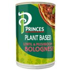 Princes Plant Based Lentil & Mushroom Bolognese 392g