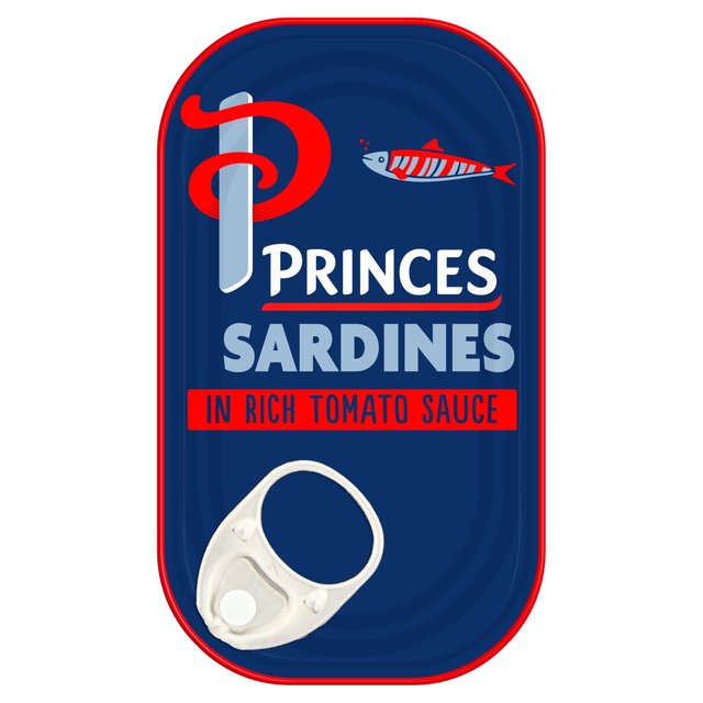 Princes Sardines In Rich Tomato Sauce  120g