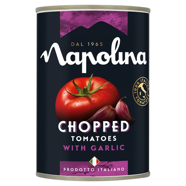Napolina Chopped Tomato & Garlic 400g