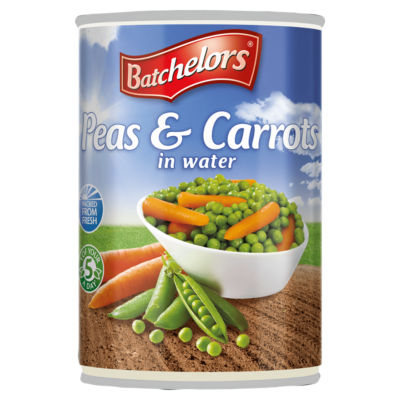 Batchelors Peas & Carrots in Water 400g