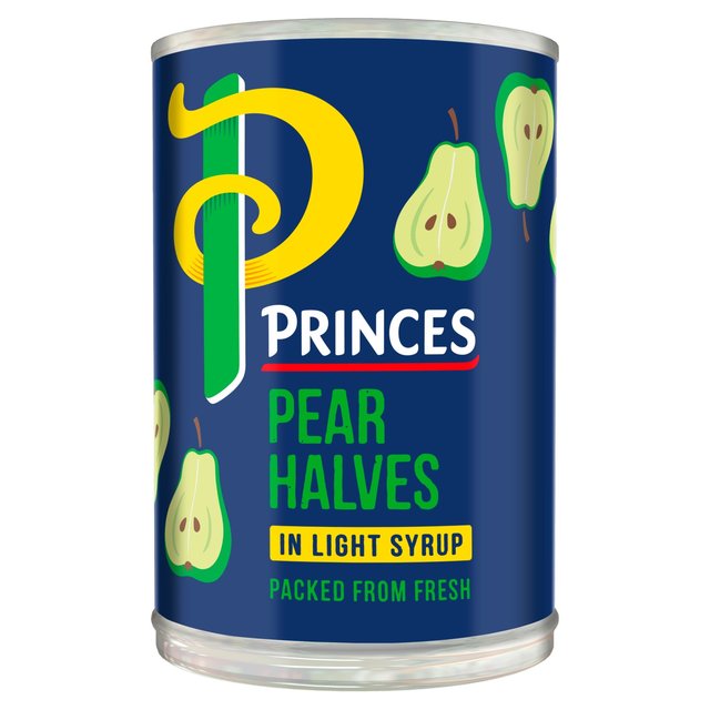 Princes Pear Halves In Syrup  410g