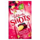 Whitworths Berry & White Chocolate Shots 4 Pack