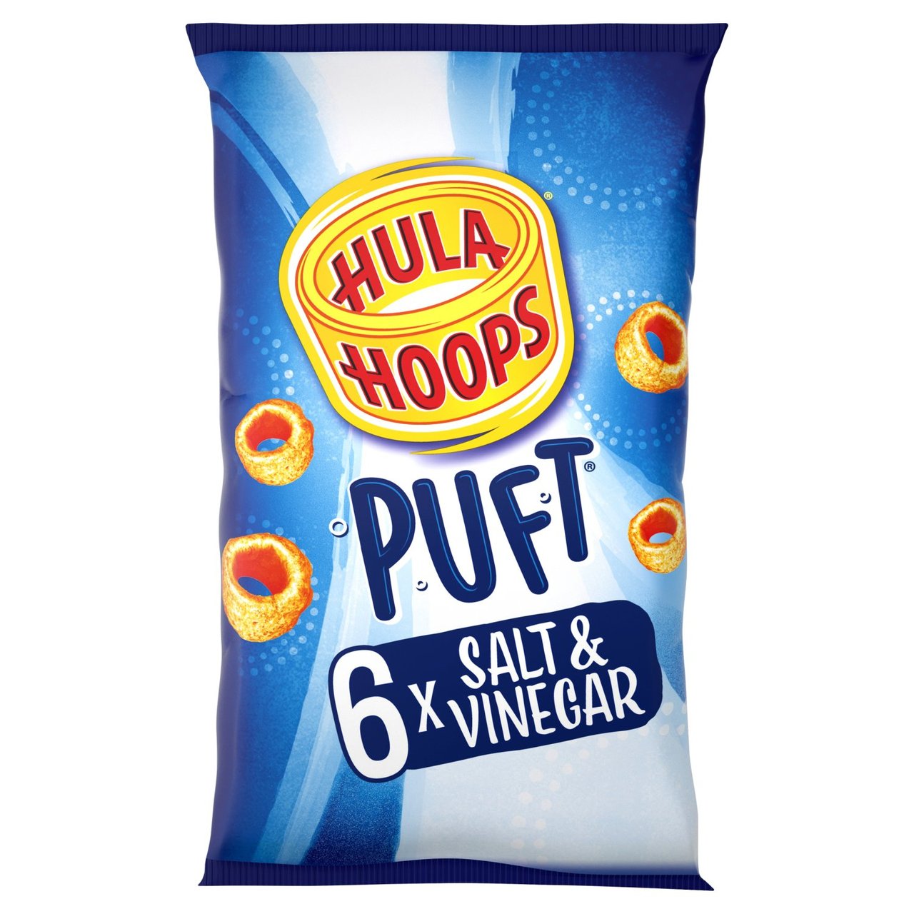 Hula Hoops Puft Salt & Vinegar Mulitpack Crisps