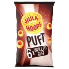 Hula Hoops Puft Beef Multipack Crisps x6