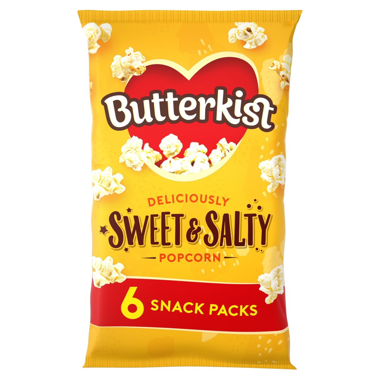 Butterkist Sweet & Salty Popcorn 6 x 12g