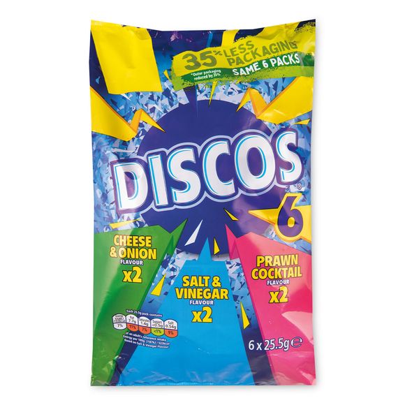 Discos Variety Multipack Crisps