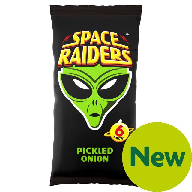 Space Raiders Pickled Onion Multipack Crisps