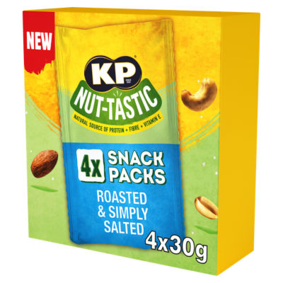 KP Nut-Tastic Pinch of Salt Nut Mix Multipack