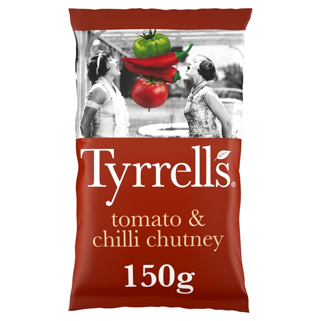 Tyrrells Tomato & Chilli Chutney Sharing Crisps 150g