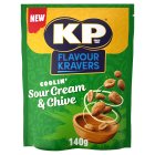 KP Flavour Kravers Coolin' Sour Cream & Chive Flavour Peanuts 140g