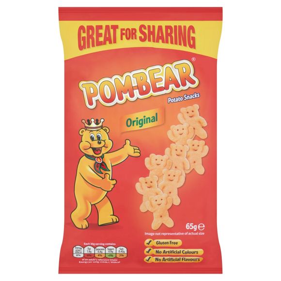 Pom-Bear Original Sharing Crisps 65g