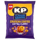 KP Flavour Kravers Crunchy Coated Katsu Curry Flavour Peanuts 130g