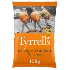 Tyrrells Roasted Chicken & Sage Sharing Crisps 150g