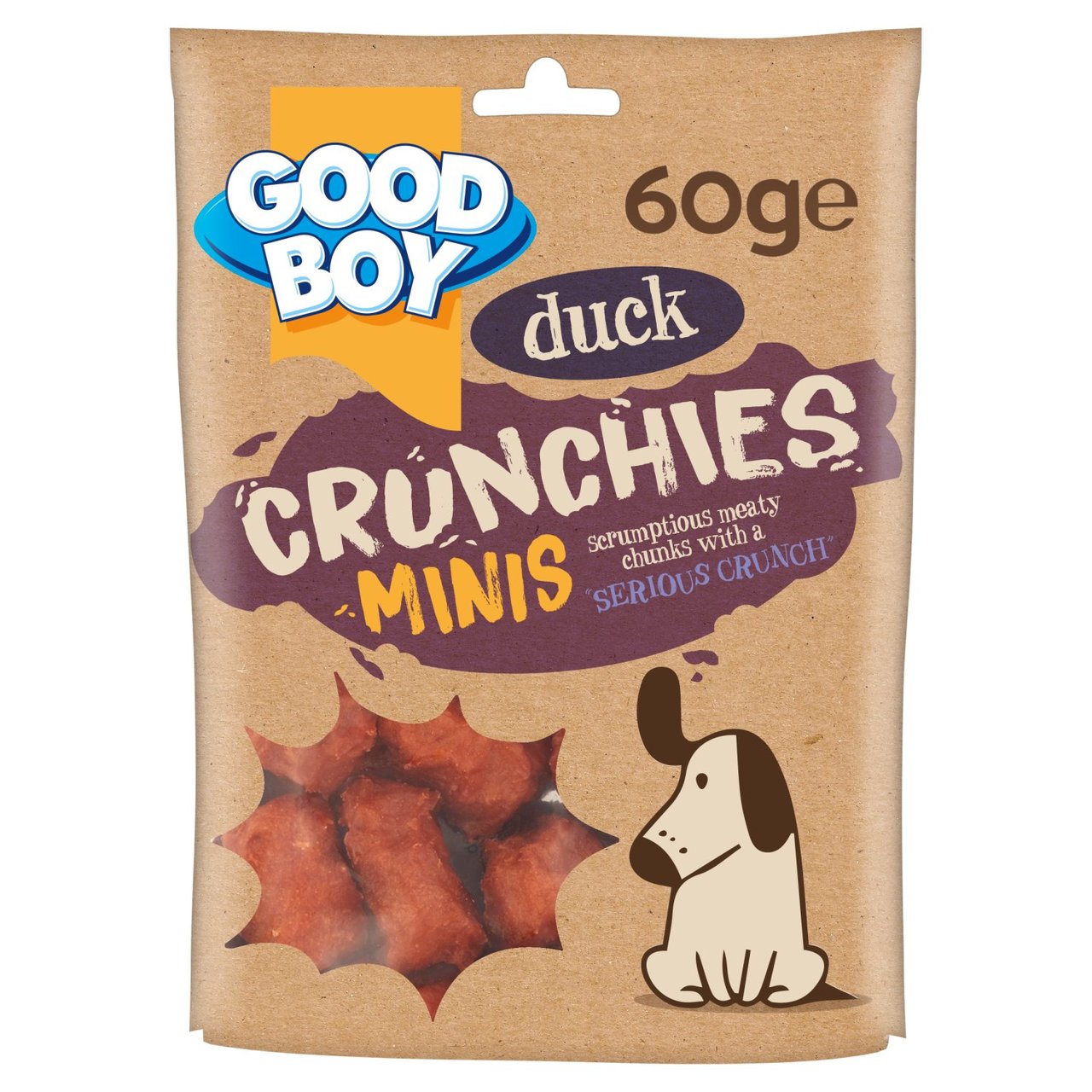 Good Boy Crunchies Duck Mini Reward Dog Treats